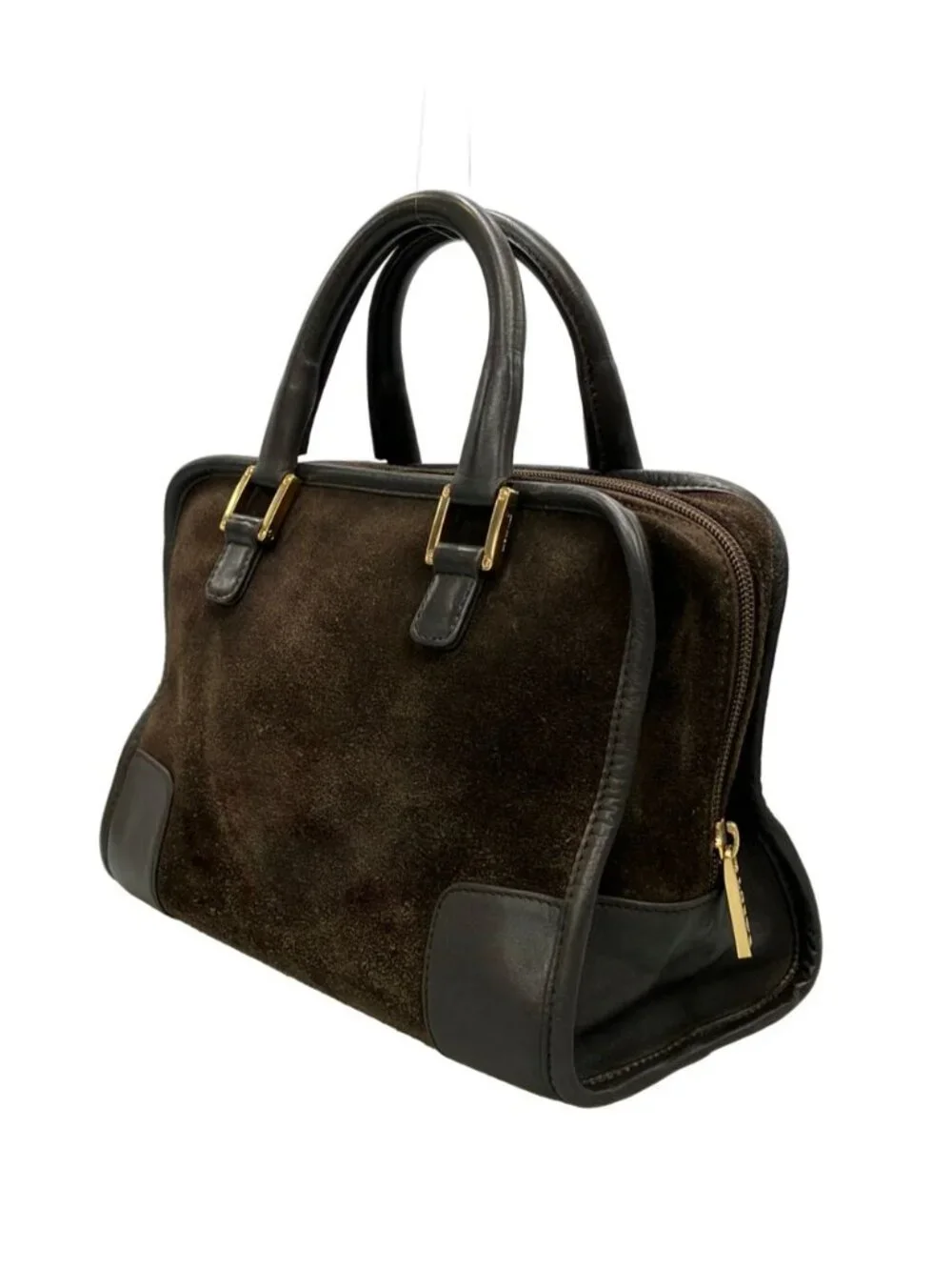 Loewe Handbag Suede Amanaso 28